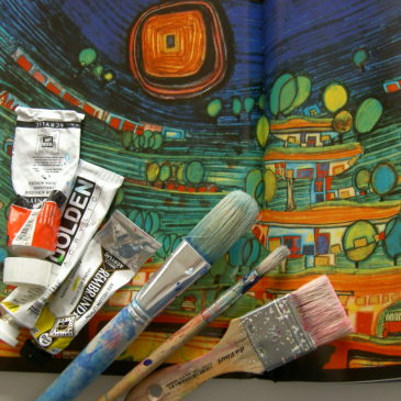 Workshop Hundertwasser Zoveel vormen & kleuren