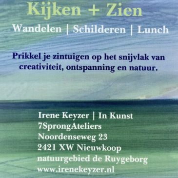 Workshop                                                                         Kijken + Zien                                                                2023