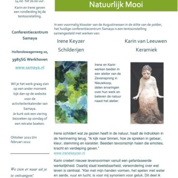 Expositie 2x solo             Natuurlijk Mooi