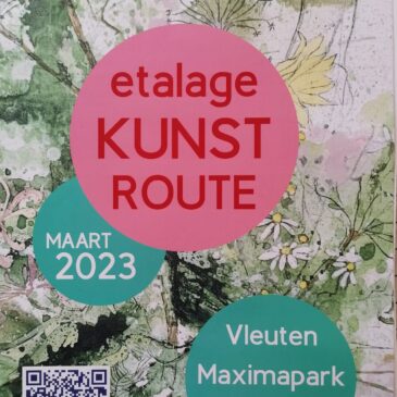 etalage KunstRoute maart 2023                  Utrecht